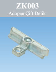ZAMAK SAC İSPANYOLET KARŞILIĞI-(ADOPEN ÇİFT DELİK)-ZK003