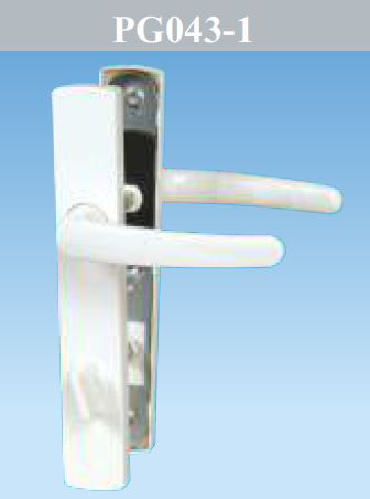 PLASTİK YAYLI BARELSİZ KAPI KOLU WİNAX DEMİRLİ-PG043-1