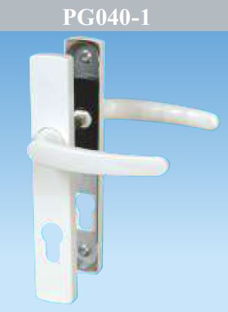 PLASTİK YAYLI YALE KAPI KOLU WİNAX DEMİRLİ-PG040-1