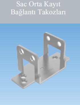 SAC ORTA KAYIT BAĞLANTI TAKOZLARI-SAC001